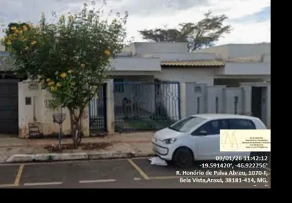 Casa com 2 Quartos à venda, 64m² no Jardim Residencial Bela Vista, Araxá
