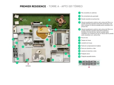 Apartamento com 2 Quartos à venda, 37m² no Iputinga, Recife
