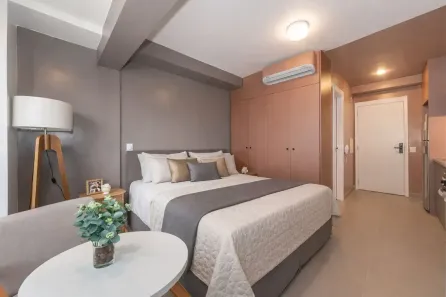 Apartamento com 1 Quarto para alugar, 25m² no Vila Cordeiro, São Paulo