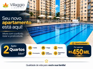 Apartamento com 2 Quartos à venda, 56m² no Jardim Limoeiro, Serra