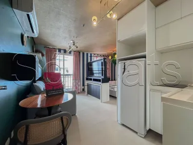 Apartamento com 1 Quarto para alugar, 28m² no Jardim Paulista, São Paulo