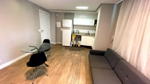 Flat com 1 Quarto para alugar, 42m² no Brooklin Paulista, São Paulo