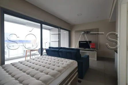 Flat com 1 Quarto para alugar, 44m² no Moema, São Paulo