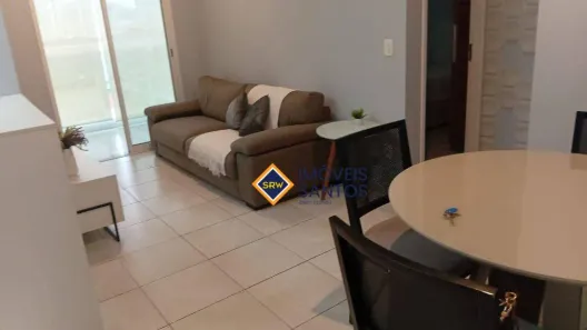 Apartamento com 1 Quarto para alugar, 50m² no Gonzaga, Santos