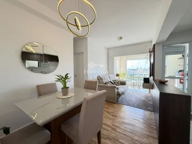 Apartamento com 2 Quartos à venda, 57m² no Vila Homero Thon, Santo André