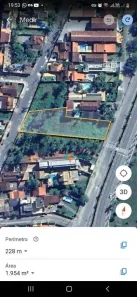 Lote/Terreno à venda, 1700m² no Praia das Palmeiras, Caraguatatuba