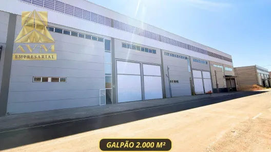 Galpão/Depósito/Armazém para alugar, 2000m² no Loteamento Adventista Campineiro, Hortolândia