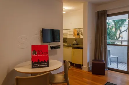 Flat com 1 Quarto para alugar, 55m² no Bela Vista, São Paulo
