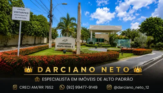 Casa de Condomínio com 5 Quartos para alugar, 480m² no Ponta Negra, Manaus