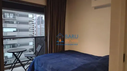 Apartamento com 1 Quarto para alugar, 18m² no Pinheiros, São Paulo