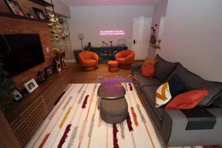 Apartamento com 3 Quartos à venda, 109m² no Vila Gilda, Santo André