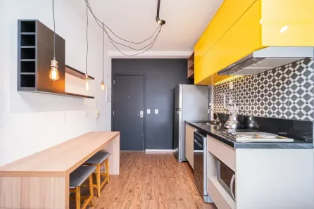Apartamento com 1 Quarto para venda ou aluguel, 42m² no Cidade Monções, São Paulo