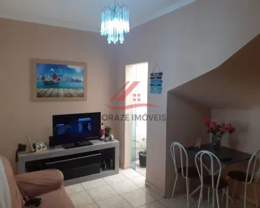 Sobrado com 3 Quartos à venda, 124m² no Parque São Vicente, Mauá