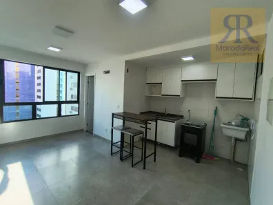 Apartamento com 1 Quarto para alugar, 23m² no Boa Viagem, Recife
