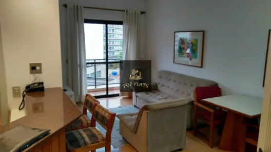Flat com 1 Quarto para alugar, 40m² no Vila Nova Conceição, São Paulo