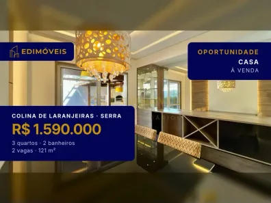 Casa com 3 Quartos à venda, 121m² no Colina de Laranjeiras, Serra