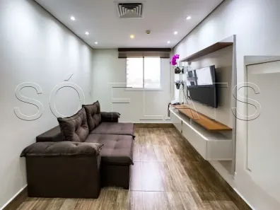 Flat com 1 Quarto para alugar, 43m² no Jardim Bela Vista, Santo André