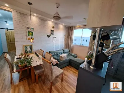 Apartamento com 2 Quartos à venda, 48m² no Parque São Sebastião, Ribeirão Preto