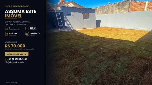 Casa com 3 Quartos à venda, 120m² no Jardim Scala, Trindade