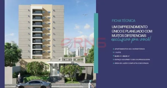 Apartamento com 2 Quartos à venda, 62m² no Santana, São Paulo