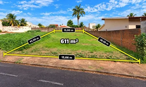 Lote/Terreno à venda, 611m² no Jardim Tarraf, São José do Rio Preto