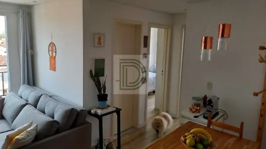 Apartamento com 2 Quartos à venda, 48m² no Jardim Santa Rosa, Taboão da Serra