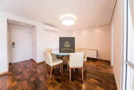 Flat com 1 Quarto para alugar, 65m² no Cidade Monções, São Paulo