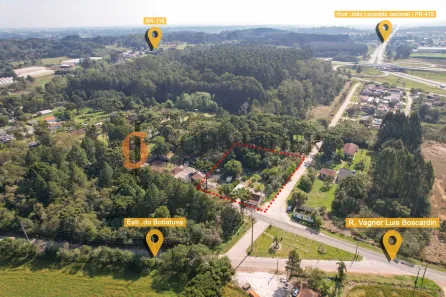 Lote/Terreno à venda, 1680m² no Planta Laranjeiras, Piraquara