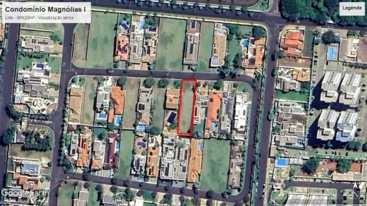 Lote/Terreno à venda, 848m² no Jardim Magnólias, Araraquara