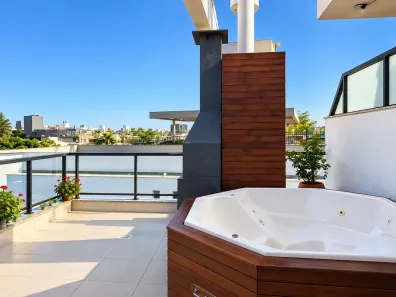 Apartamento com 3 Quartos para alugar, 98m² no Campeche, Florianópolis