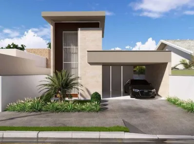 Casa de Condomínio com 3 Quartos à venda, 100m² no Zona de Expansão (Olhos D'Agua), Barra dos Coqueiros