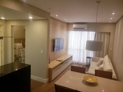 Flat com 1 Quarto para alugar, 45m² no Cerqueira César, São Paulo