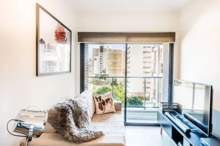 Flat com 1 Quarto para alugar, 40m² no Pinheiros, São Paulo