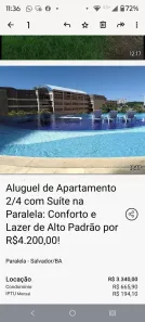 Apartamento com 2 Quartos para alugar, 68m² no Trobogy, Salvador