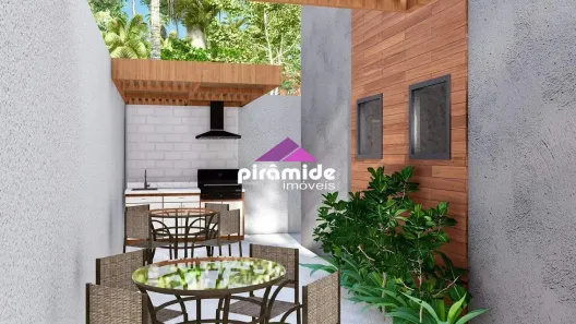 Casa de Condomínio com 2 Quartos à venda, 47m² no Jardim do Sol, Caraguatatuba