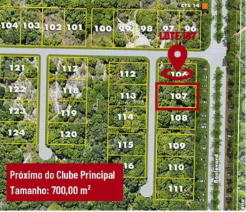 Lote/Terreno à venda, 700m² no , Mata de São João