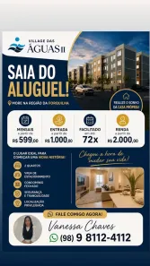 Apartamento com 2 Quartos à venda, 45m² no Maioba, Paço do Lumiar