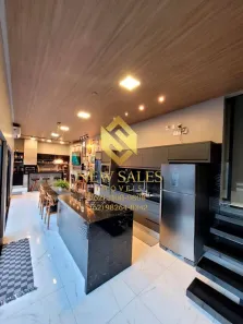 Casa de Condomínio com 3 Quartos à venda, 153m² no Jardins Bolonha, Senador Canedo
