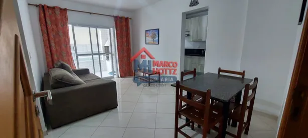 Apartamento com 2 Quartos para alugar, 80m² no Guilhermina, Praia Grande