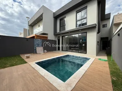 Casa de Condomínio com 3 Quartos à venda, 173m² no Vila Monte Alegre, Paulínia