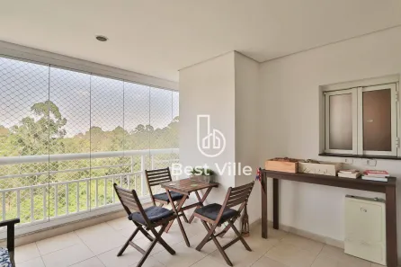 Apartamento com 3 Quartos para venda ou aluguel, 123m² no Tamboré, Santana de Parnaíba
