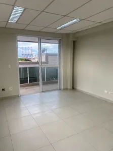 Sala Comercial para alugar, 85m² no Macuco, Santos