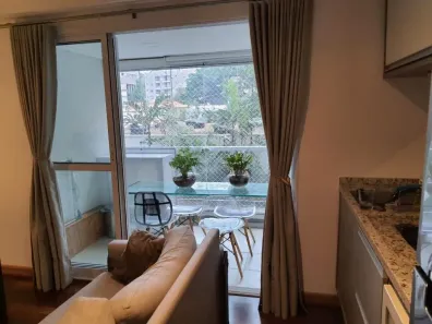 Apartamento com 1 Quarto para alugar, 31m² no Sumaré, São Paulo