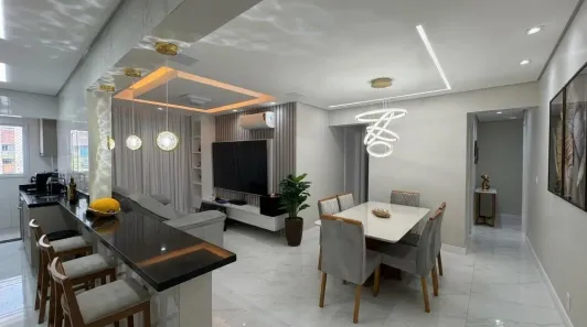 Apartamento com 2 Quartos à venda, 82m² no Aviação, Praia Grande