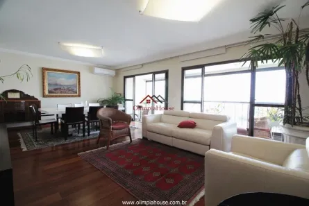 Apartamento com 4 Quartos para alugar, 190m² no Campo Belo, São Paulo