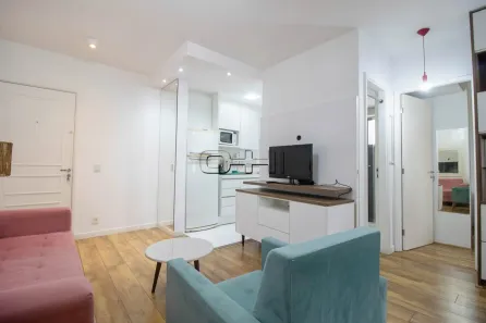 Apartamento com 1 Quarto para alugar, 44m² no Pinheiros, São Paulo