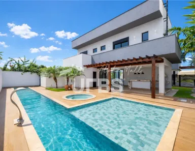 Casa de Condomínio com 4 Quartos à venda, 268m² no Fazenda Vau das Pombas, Goiânia