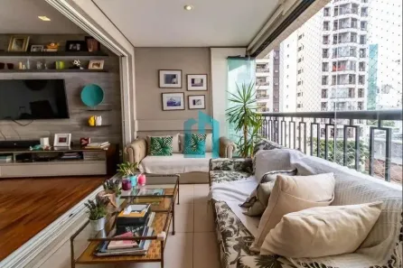 Apartamento com 3 Quartos para alugar, 158m² no Itaim Bibi, São Paulo