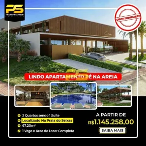 Apartamento com 2 Quartos à venda, 67m² no Ponta do Seixas, João Pessoa