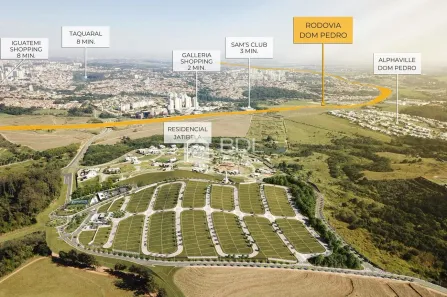 Lote/Terreno à venda, 286m² no Residencial Jatibela, Campinas